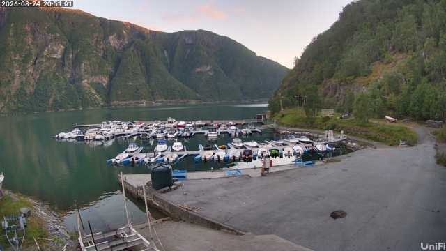 Webcam Årdalstangen, Årdal, Sogn og Fjordane, Norwegen